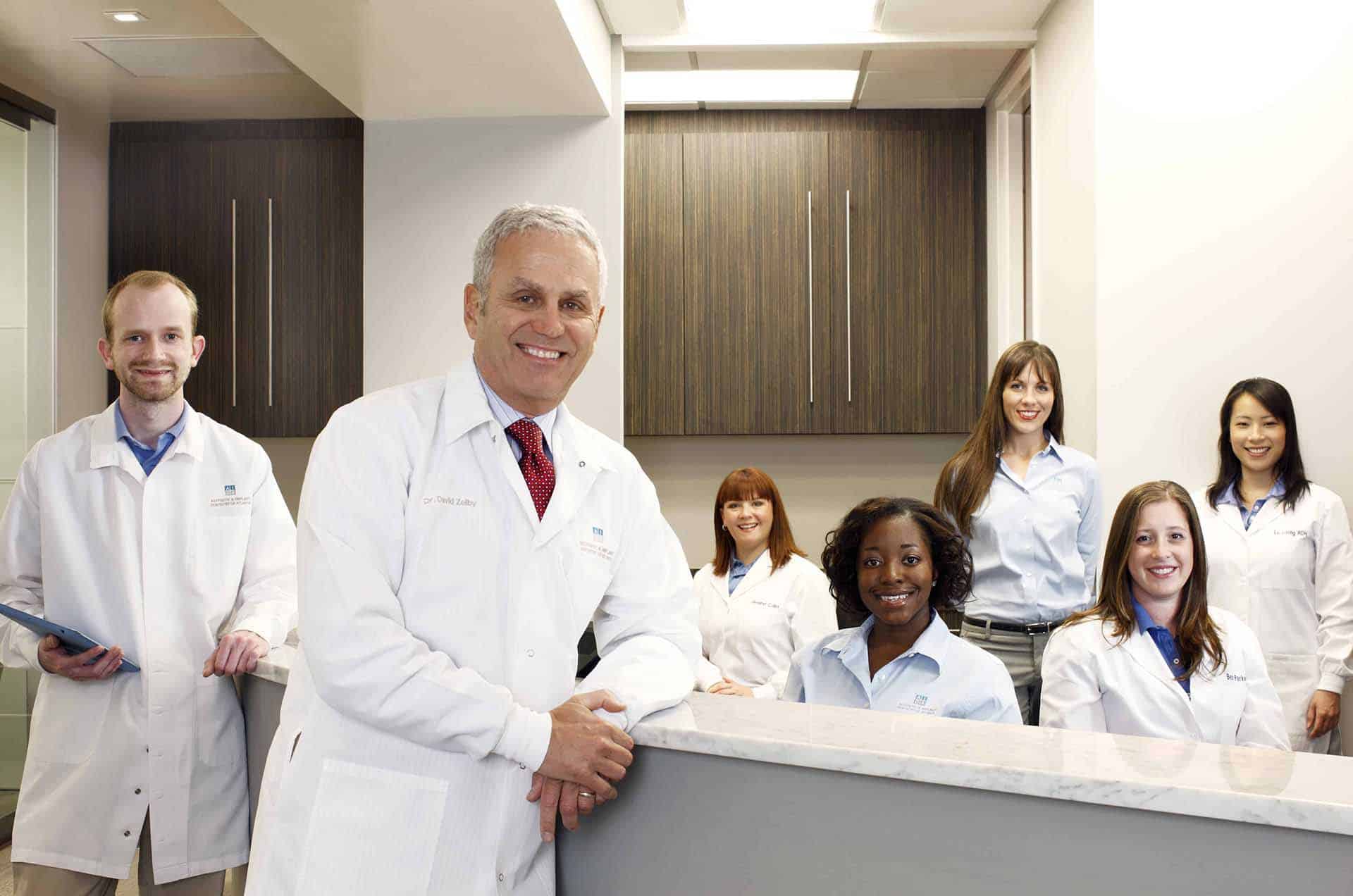 Dr. Zelby and staff.